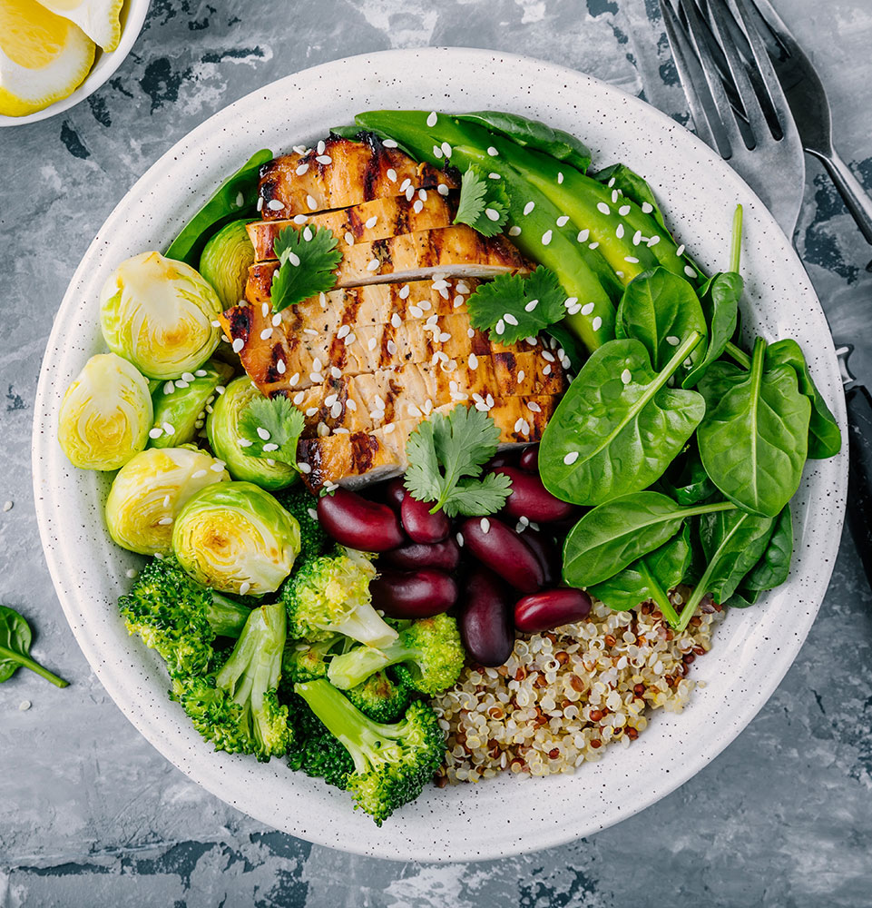 Healthy Diet Nutrient Rich Foods